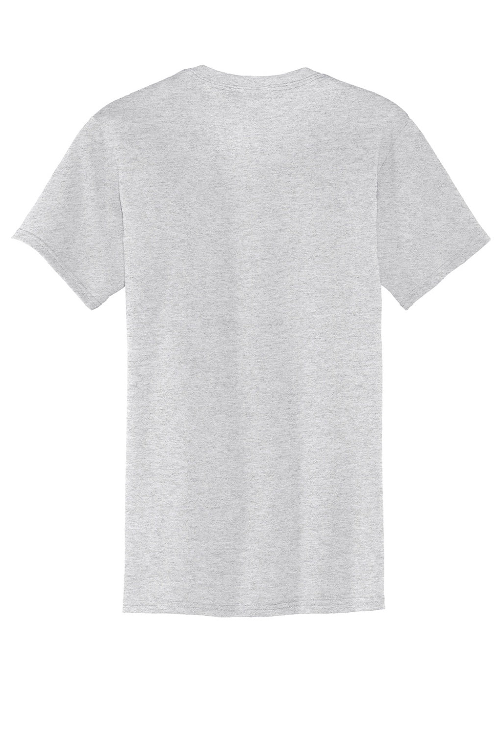 Mens Core Short Sleeve Crewneck T-Shirt w/ Pocket - Ash Grey