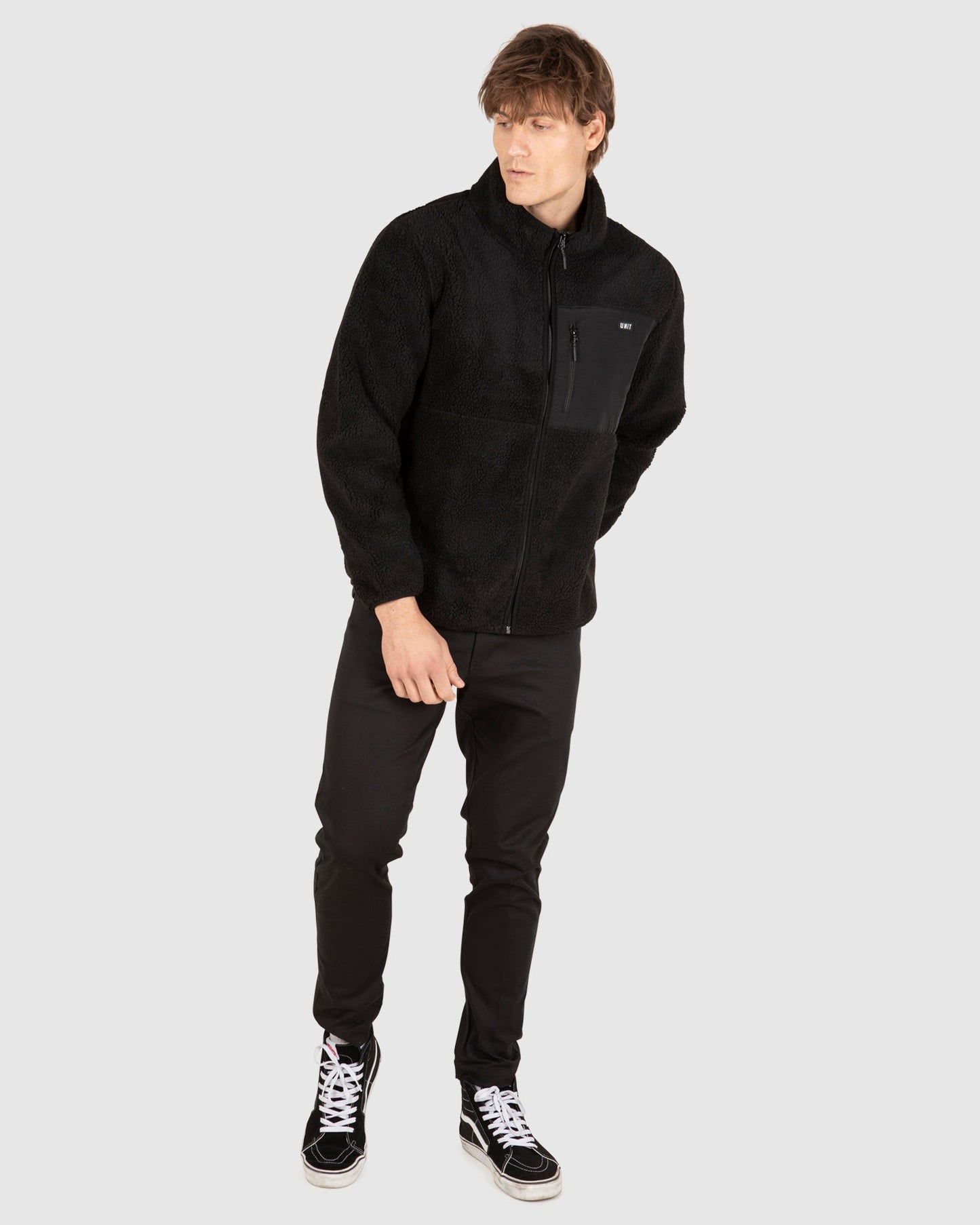 UNIT Mens District Zip Thru Jacket