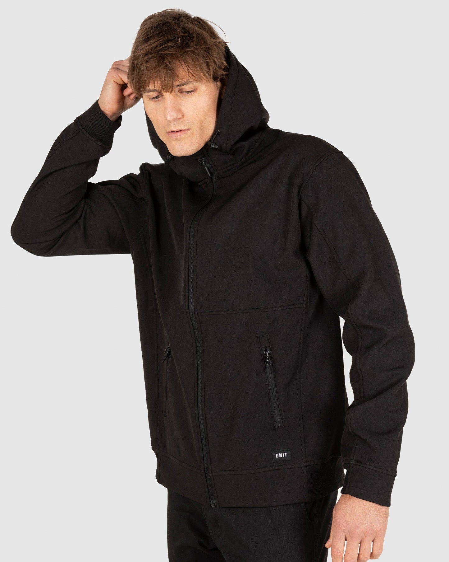 UNIT Eclipse Men's Zip Thru Hooded Jacket