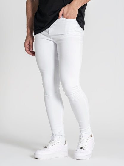 White Core Skinny Jeans