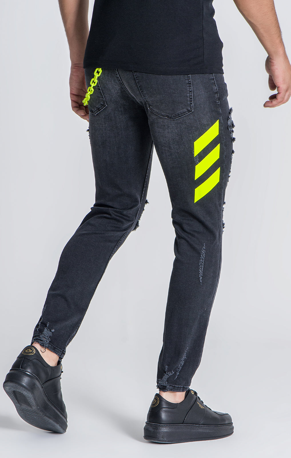 Black Cyber Jeans