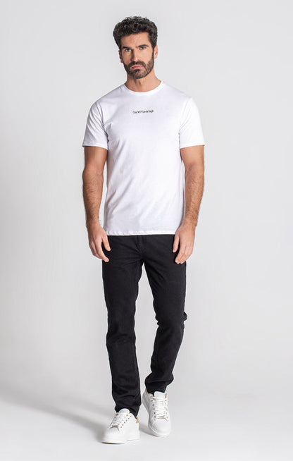 Black Core Straight-Leg Jeans