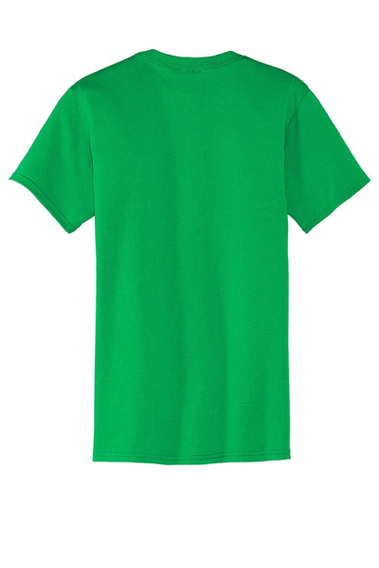 Mens Core Short Sleeve Crewneck T-Shirt w/ Pocket - Kelly Green