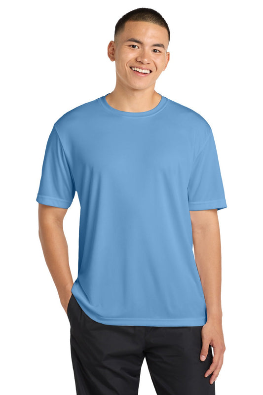 Sport-Tek Mens Competitor Moisture Wicking Short Sleeve Crewneck T-Shirt - Carolina Blue